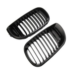 Hot Selling Bumper Grilles Single Line Glossy Black ABS Car Grills for BMW 3 Series E46 -Four Doors 2002-2004