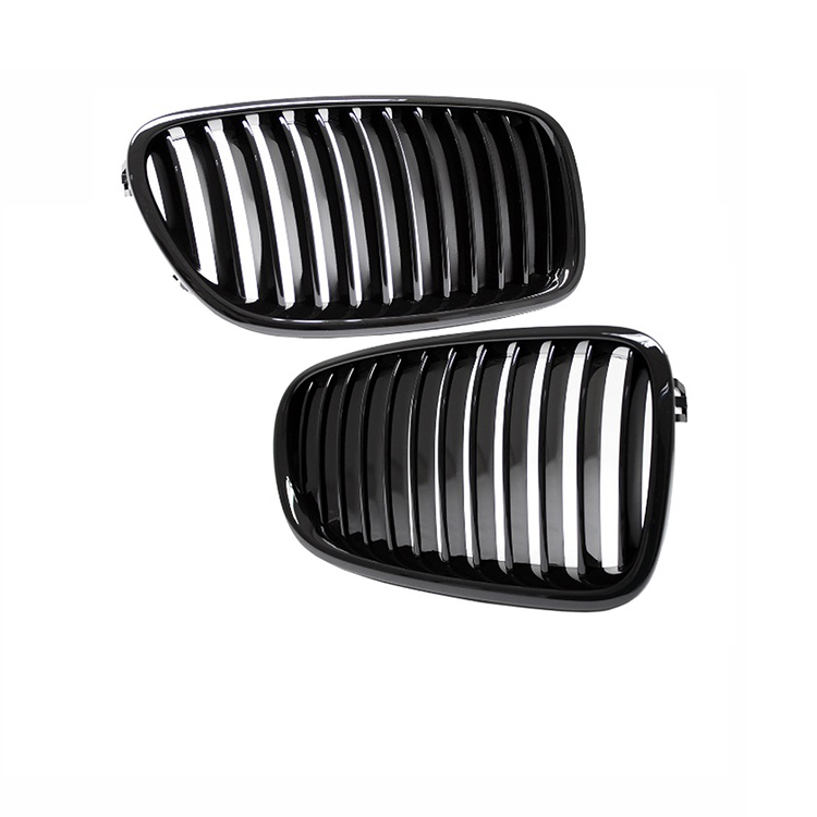Car Front Grille for BMW 5 Series F10 F11 F18 2010-2017 Single Line Matte Black,www.hongyangcorp.com,Car Front Grille for BMW 5 Series F10 F11 F18 2010-2017 Single Line Matte Black