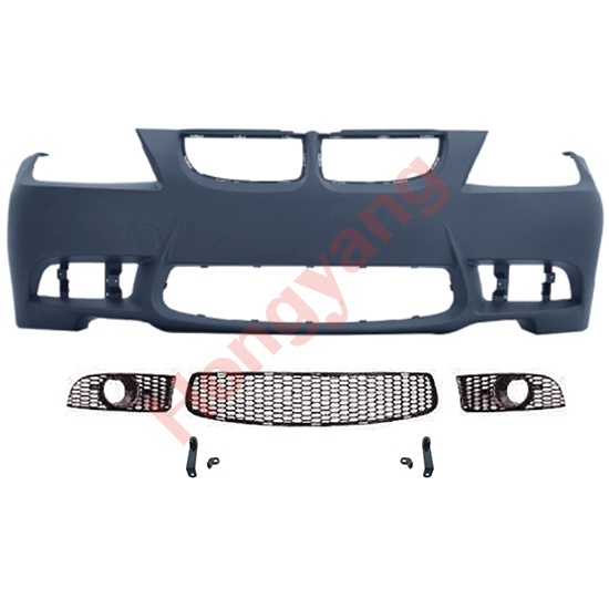 Car Modified Body Kit Front Bumper Assy for BMW 3Series E90 Modified to M3 2005-2008 With Fog Lamp Hole Style