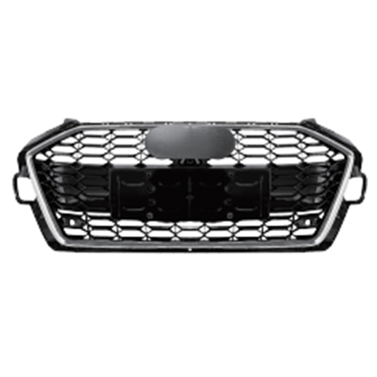 Car Auto Spare Parts Bodykit Grille for Audi A4 Upgrade to S4 Silver 2021 2022 2023 2024,www.hongyangcorp.com,Car Auto Spare Parts Bodykit Grille for Audi A4 Upgrade to S4 Silver 2021 2022 2023 2024