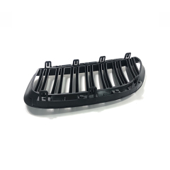 Car Exterior Accessories Auto Front Bumper Grille for BMW 6 Series E63 2006-2010 Double Slat Modification Easy Installation