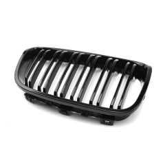 Wholesale Auto Accessories Double Slat Gloss Black/Chrome M Color Car Front Bumper Mesh Grille for BMW 1series F20 2012-2014,www.hongyangcorp.com,Wholesale Auto Accessories Double Slat Gloss Black/Chrome M Color Car Front Bumper Mesh Grille for BMW 1series F20 2012-2014