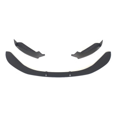 Auto Parts Accessories Matte Black Front Bumper Lips Body Kit Fit for BMW 1 Series F20 2011-2018 Front Lips