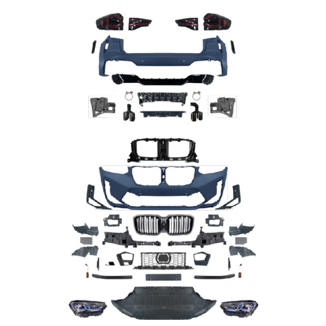 Car Auto Spare Parts Front Bumper Bodykit for BMW X3 Series G01 G08 2018-2021 Modified to X3M 2022+ for Sport Car Change  Lamps,www.hongyangcorp.com,Car Auto Spare Parts Front Bumper Bodykit for BMW X3 Series G01 G08 2018-2021 Modified to X3M 2022+ for Sport Car Change  Lamps