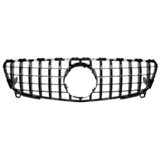 Car Modified Body Kit Silver Grille for Mercedes Benz Class a W176 2013-2018  Modified to GT-R Style,www.hongyangcorp.com,Car Modified Body Kit Silver Grille for Mercedes Benz Class a W176 2013-2018  Modified to GT-R Style