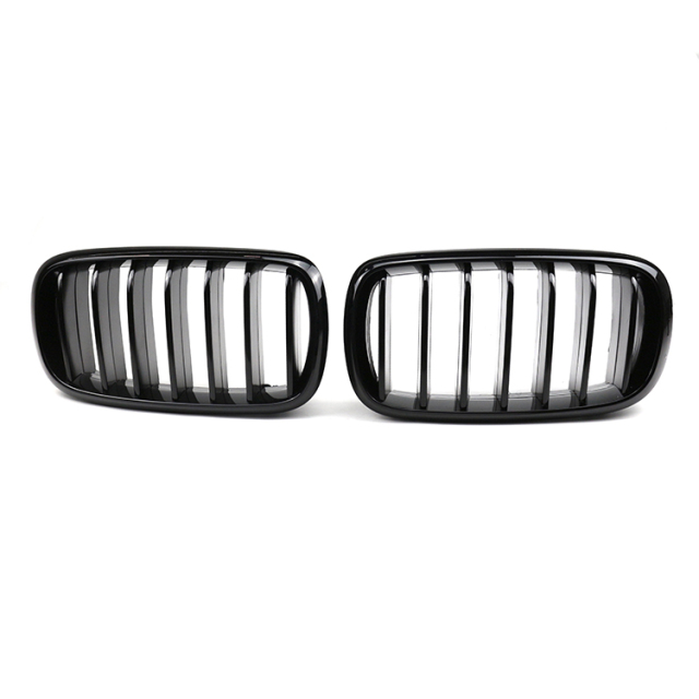 Gloss Black Single Slat Paint Replacement Front Bumper Mesh Radiator Grille Car Front Grille Fit for BMW X5 F15 2013-2018,www.hongyangcorp.com,Gloss Black Single Slat Paint Replacement Front Bumper Mesh Radiator Grille Car Front Grille Fit for BMW X5 F15 2013-2018