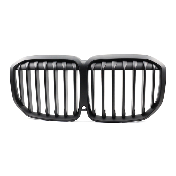 Automotive Gloss Black Single Slat Front Bumper Mesh Guard Grille Car Front Grille for BMW Series X7 G07 2019,www.hongyangcorp.com,Automotive Gloss Black Single Slat Front Bumper Mesh Guard Grille Car Front Grille for BMW Series X7 G07 2019