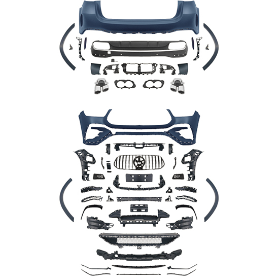Auto Parts Car Body Kits Front Bumper Grille Rear Bumper for Mercedes Benz Class GLE W167 Upgrade to AMG53 2024 for Classic Car,www.hongyangcorp.com,Auto Parts Car Body Kits Front Bumper Grille Rear Bumper for Mercedes Benz Class GLE W167 Upgrade to AMG53 2024 for Classic Car