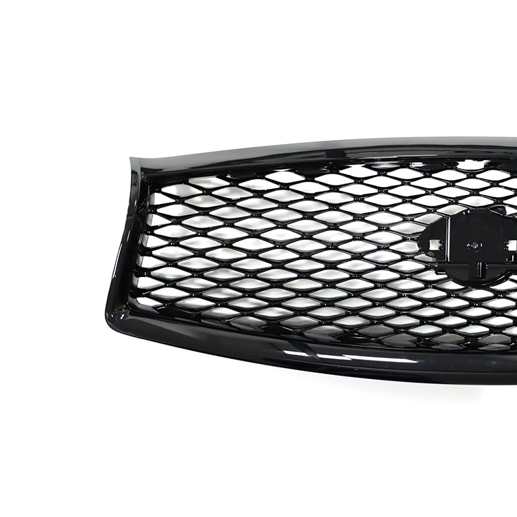 Gloss Black C/W Gloss Black Frame C/W Camera Hole Body Kit for Infiniti Q50 Parts 2014-2017 Front Grill Car,www.hongyangcorp.com,Gloss Black C/W Gloss Black Frame C/W Camera Hole Body Kit for Infiniti Q50 Parts 2014-2017 Front Grill Car