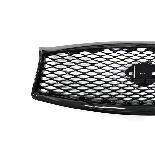 Gloss Black C/W Gloss Black Frame C/W Camera Hole Body Kit for Infiniti Q50 Parts 2014-2017 Front Grill Car,www.hongyangcorp.com,Gloss Black C/W Gloss Black Frame C/W Camera Hole Body Kit for Infiniti Q50 Parts 2014-2017 Front Grill Car