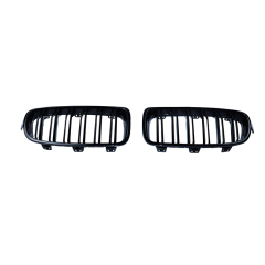 Classic Car Grille Glossy Black Double Line Grill for BMW 3 Series F30/F35 2012-IN Auto Parts,www.hongyangcorp.com,Classic Car Grille Glossy Black Double Line Grill for BMW 3 Series F30/F35 2012-IN Auto Parts