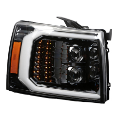 Car Body Kits Headlight 2 Halogen Lens White Day Light Matte Black & Chrome Plated Decorative Frame for Chevrolet GMC 2007-2013,www.hongyangcorp.com,Car Body Kits Headlight 2 Halogen Lens White Day Light Matte Black & Chrome Plated Decorative Frame for Chevrolet GMC 2007-2013