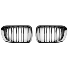 Vehicle Spare Parts Car Front Bumper Grille  Bodykit for BMW 3 Series E46 Upgrade to M3 1998-2001 2/4 Doors Grill