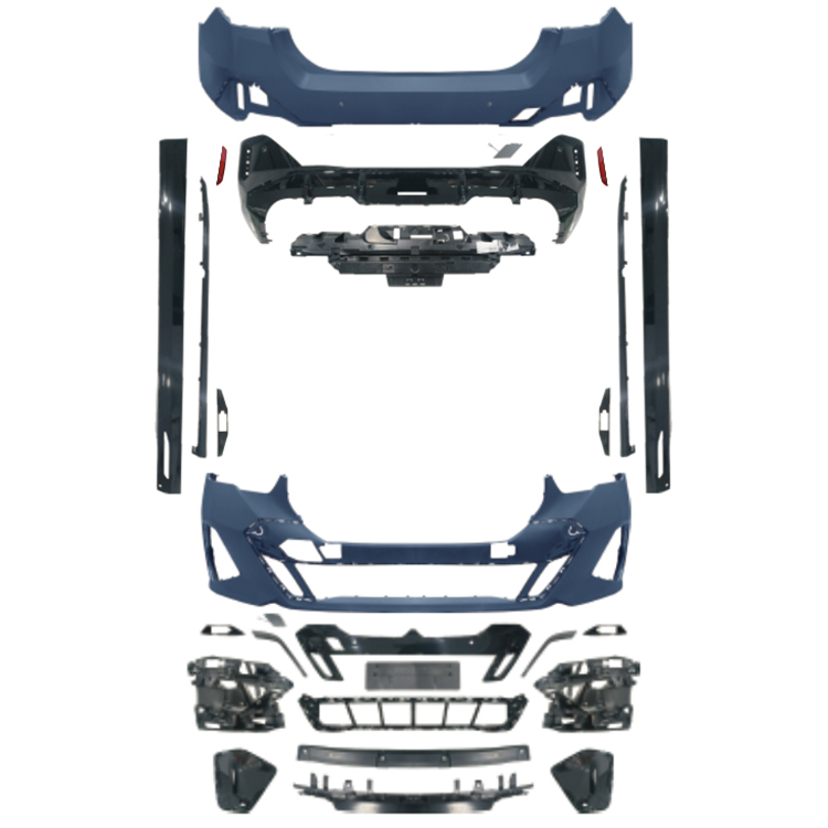 Auto Spare Parts Car Front Bumper Assy Grille Front Lip Spoiler Bodykit for BMW 5Series G60 G68 Modified to M-Tech 2024