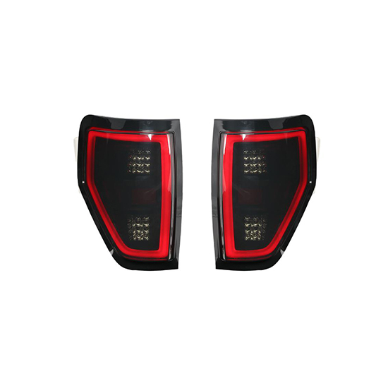 Auto Parts Tail Lights Matte Black and clear Shade Matte Black Decorative Frame for Ford F150 2009-2014,www.hongyangcorp.com,Auto Parts Tail Lights Matte Black and clear Shade Matte Black Decorative Frame for Ford F150 2009-2014
