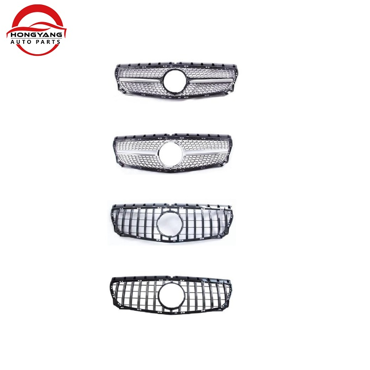 Hot Sale Auto Diamond Style Silver Front Bumper Radiator Grille Car Grille for Mercedes Benz Class B W246 2012-2014,www.hongyangcorp.com,Hot Sale Auto Diamond Style Silver Front Bumper Radiator Grille Car Grille for Mercedes Benz Class B W246 2012-2014