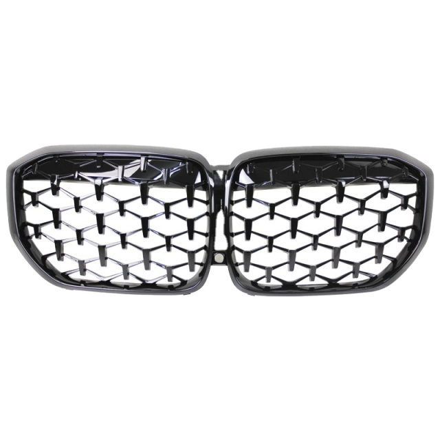 Black Frame With Chrome Point Diamond
