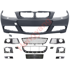 Car Body Kit Front Bumper Assy for BMW 3Series E90 Modified to M-Tech 2005-2008 With Fog Lamp Hole Style,www.hongyangcorp.com,Car Body Kit Front Bumper Assy for BMW 3Series E90 Modified to M-Tech 2005-2008 With Fog Lamp Hole Style