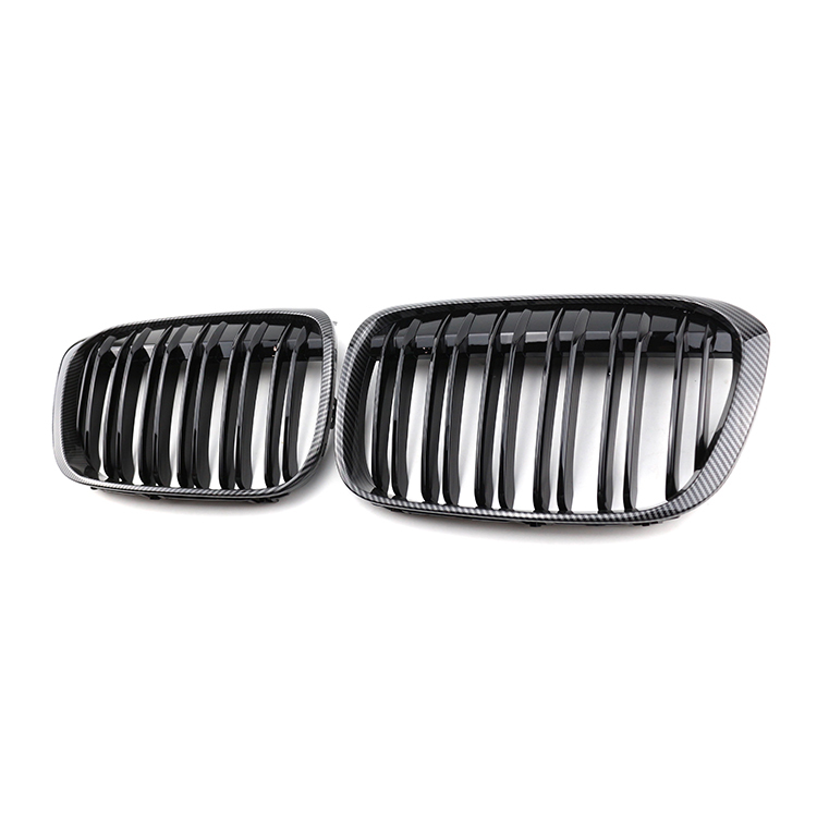 Vehicle Spare Parts Auto Parts Double Slat Gloss/Matte Black Car Front Grille for BMW X1 Series F48 F49 16-19