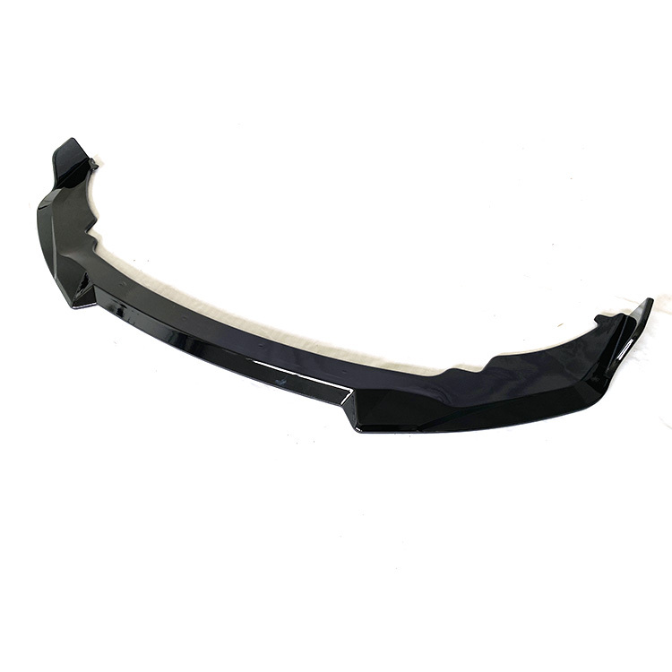 Car Accessories Gloss Black Front Bumper Lip Fit for BMW 2 Series F44 2019+ Front Lips