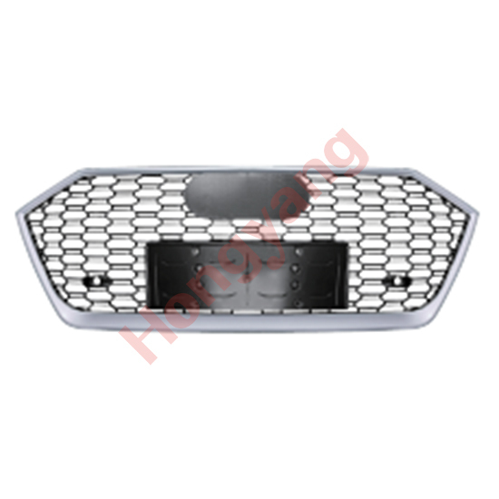 Car Auto Spare Parts Bodykit Grille for Audi A7 Upgrade to A7  Honeyconb/Silver 2019 2020 2021 2022 2023