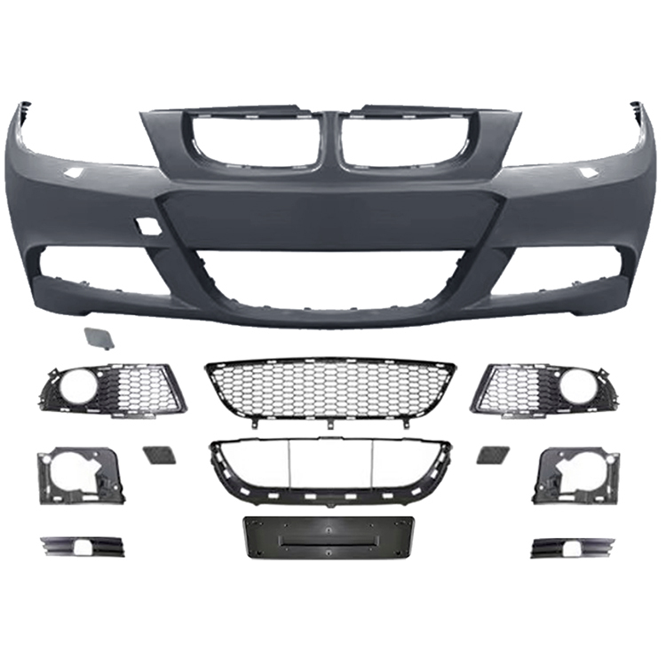 Car Body Kit Front Bumper Assy for BMW 3Series E90 Modified to M-Tech 2005-2008 With Fog Lamp Hole Style,www.hongyangcorp.com,Car Body Kit Front Bumper Assy for BMW 3Series E90 Modified to M-Tech 2005-2008 With Fog Lamp Hole Style