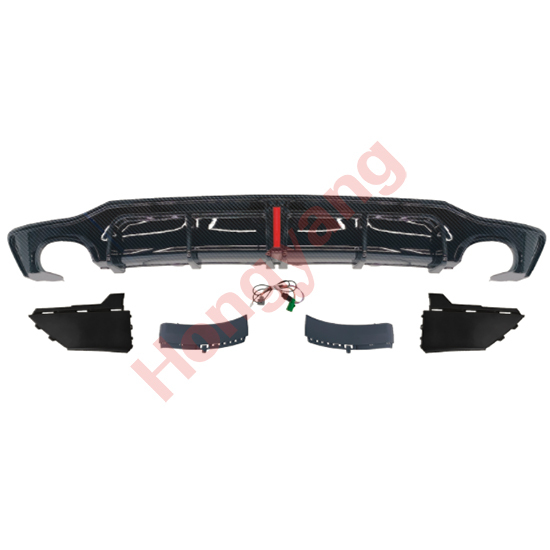Car Auto Spare Parts  Front Bumper Assy Grille Front Bumper Assy Front Lip Spoiler Bodykit for Audi A6 2013-2018