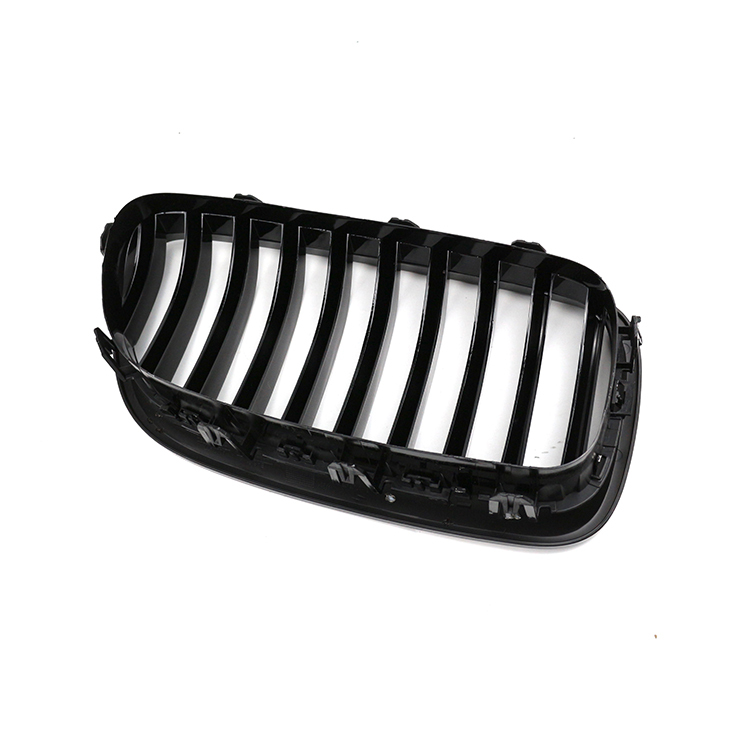 Car Body Kit Gloss Black Single Slat Repair Front Bumper Mesh Radiator Grille Car Front Grille Fit for BMW F10 2010-2017,www.hongyangcorp.com,Car Body Kit Gloss Black Single Slat Repair Front Bumper Mesh Radiator Grille Car Front Grille Fit for BMW F10 2010-2017