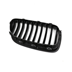 Car Body Kit Gloss Black Single Slat Repair Front Bumper Mesh Radiator Grille Car Front Grille Fit for BMW F10 2010-2017,www.hongyangcorp.com,Car Body Kit Gloss Black Single Slat Repair Front Bumper Mesh Radiator Grille Car Front Grille Fit for BMW F10 2010-2017