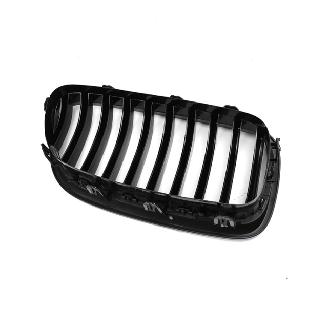 Car Body Kit Gloss Black Single Slat Repair Front Bumper Mesh Radiator Grille Car Front Grille Fit for BMW F10 2010-2017,www.hongyangcorp.com,Car Body Kit Gloss Black Single Slat Repair Front Bumper Mesh Radiator Grille Car Front Grille Fit for BMW F10 2010-2017