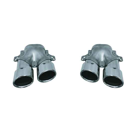 Auto Parts Car Body Kits Rear Bumper Exhaust Pipe for Mercedes Benz Class C W205 Upgrade to C43 2015-2021 Silver/Glossy Black,www.hongyangcorp.com,Auto Parts Car Body Kits Rear Bumper Exhaust Pipe for Mercedes Benz Class C W205 Upgrade to C43 2015-2021 Silver/Glossy Black