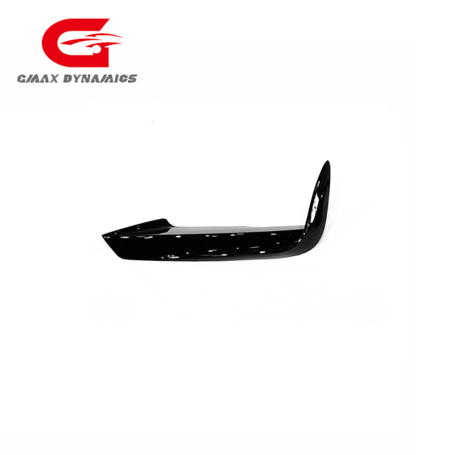 Front Bumper Lip Gloss Black and Carbon Look Suitable for BMW 3 Series M3 F30/F35 Front Lip Accessories