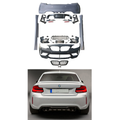 Good Quality Car Accessories M2C Style Front Rear Bumper Side Skirts Grill Body Kits for BMW 2 Series F22 to M2C 2014-2021,www.hongyangcorp.com,Good Quality Car Accessories M2C Style Front Rear Bumper Side Skirts Grill Body Kits for BMW 2 Series F22 to M2C 2014-2021