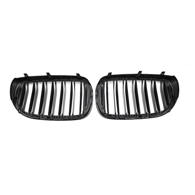 ABS Material Auto Parts Double Slat Gloss/Matte Black Car Front Grille for BMW 7 Series G11 2015-IN