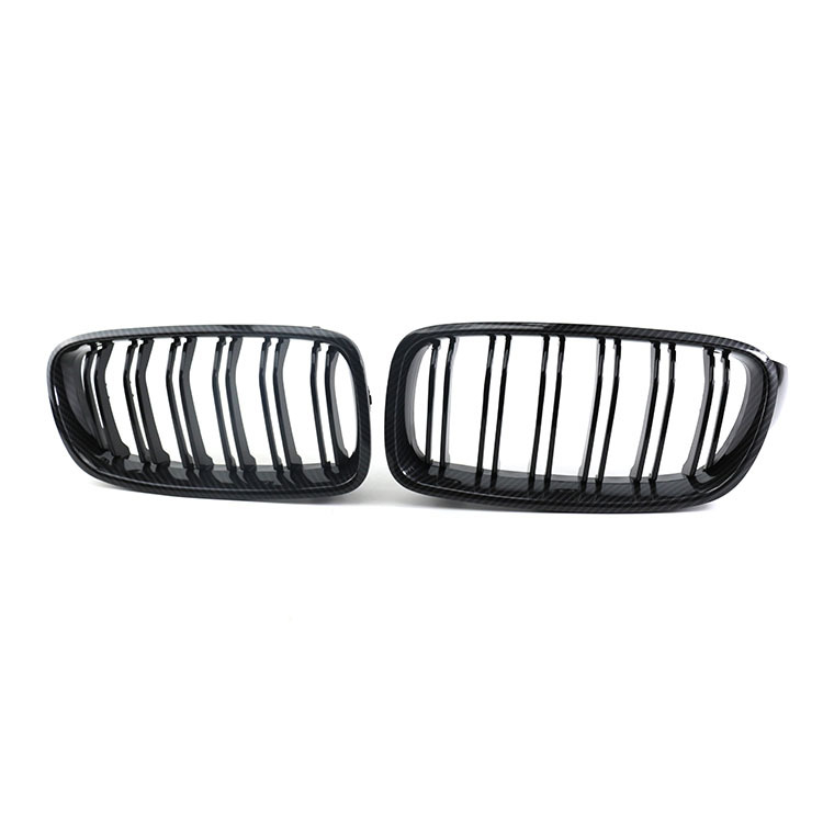 Car Parts Carbon Look Dual Slat Front Bumper Mesh Guard Grille Car Front Grille Fit for BMW Series 3 F30 2012,www.hongyangcorp.com,Car Parts Carbon Look Dual Slat Front Bumper Mesh Guard Grille Car Front Grille Fit for BMW Series 3 F30 2012
