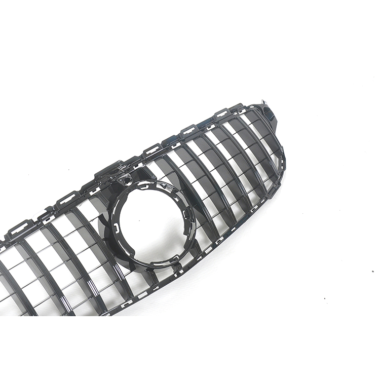 OEM GTR Grille Camera Hole Silver Car Front Bumper Grille for Benz C Class W205 2019  Front Grille,www.hongyangcorp.com,OEM GTR Grille Camera Hole Silver Car Front Bumper Grille for Benz C Class W205 2019  Front Grille