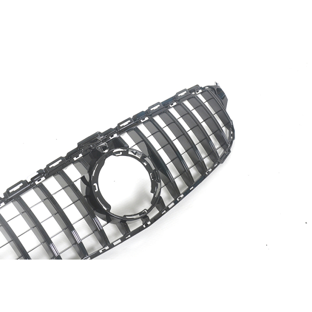 OEM GTR Grille Camera Hole Silver Car Front Bumper Grille for Benz C Class W205 2019  Front Grille,www.hongyangcorp.com,OEM GTR Grille Camera Hole Silver Car Front Bumper Grille for Benz C Class W205 2019  Front Grille