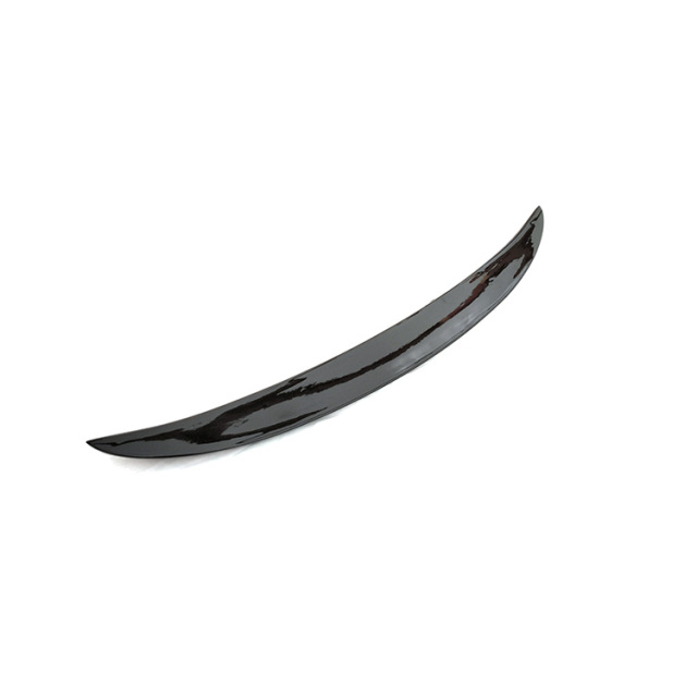 Car Body Kit MP Style Black Universal Trunk Tail Lip Wing Car Rear Bumper Spoiler Fit for BMW Series 3 E92 2006-2010