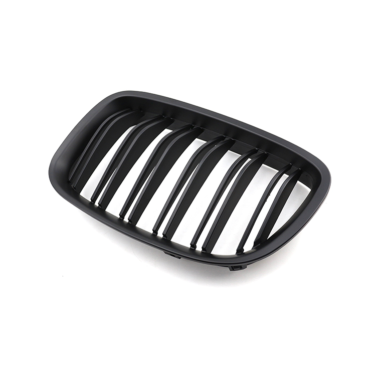 Auto Parts Repair Matte Black Dual Slat Front Bumper Mesh Grille Car Front Grille Fit for BMW 5 Series F07 GT 2009-2016,www.hongyangcorp.com,Auto Parts Repair Matte Black Dual Slat Front Bumper Mesh Grille Car Front Grille Fit for BMW 5 Series F07 GT 2009-2016
