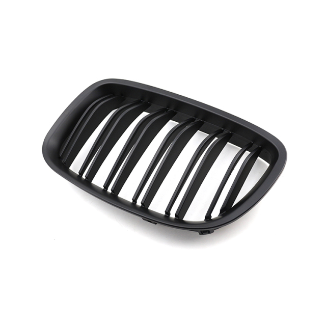 Auto Parts Repair Matte Black Dual Slat Front Bumper Mesh Grille Car Front Grille Fit for BMW 5 Series F07 GT 2009-2016,www.hongyangcorp.com,Auto Parts Repair Matte Black Dual Slat Front Bumper Mesh Grille Car Front Grille Fit for BMW 5 Series F07 GT 2009-2016