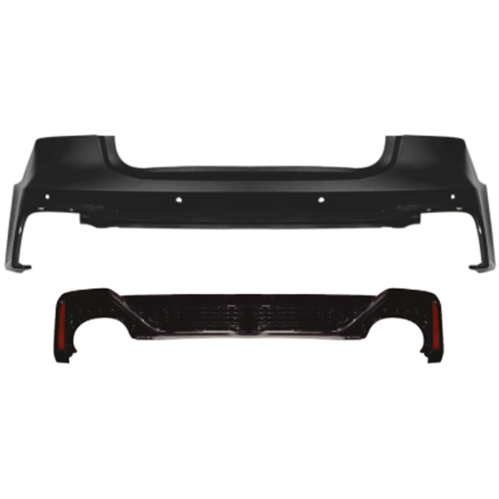Car Auto Spare Parts Bodykit Rear Bumper Assy for Audi A7 Upgrade to RS7 (0--0) 2019 2020 2021 2022 2023