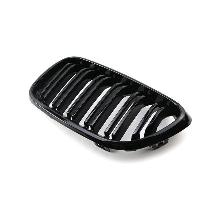 Double Slat Gloss Black Universal Front Bumper Mesh Grille Guard Car Front Grille for BMW 2 Series F22 F23 2013-IN,www.hongyangcorp.com,Double Slat Gloss Black Universal Front Bumper Mesh Grille Guard Car Front Grille for BMW 2 Series F22 F23 2013-IN