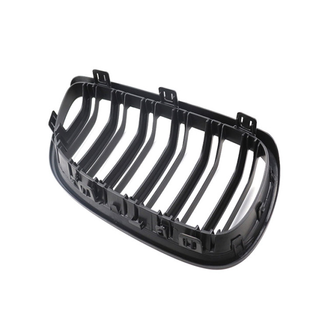 Auto Parts Matte Black Dual Slat Ornaments Front Bumper Mesh Net Grille Car Front Grille Fit for BMW Series 3 E92 2006-2009,www.hongyangcorp.com,Auto Parts Matte Black Dual Slat Ornaments Front Bumper Mesh Net Grille Car Front Grille Fit for BMW Series 3 E92 2006-2009