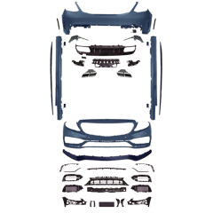 Auto Parts Car Body Kits Rear Bumper Side Skirts Front Bumper for Mercedes Benz Class C W205/C205 Upgrade to 19C63 2019-2021,www.hongyangcorp.com,Auto Parts Car Body Kits Rear Bumper Side Skirts Front Bumper for Mercedes Benz Class C W205/C205 Upgrade to 19C63 2019-2021