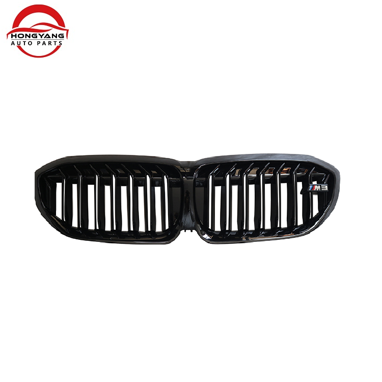 Vehicle Accessories Car Front Bumper Grill for BMW G20 Upgrage to F90 M5 Style Gloss Black