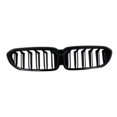 Car Parts Wholesale Front Grille for BMW 5 Series G30/G38 2018-2020 Upgrade to 2020-IN Single/Double Slat Gloss/Matte Black