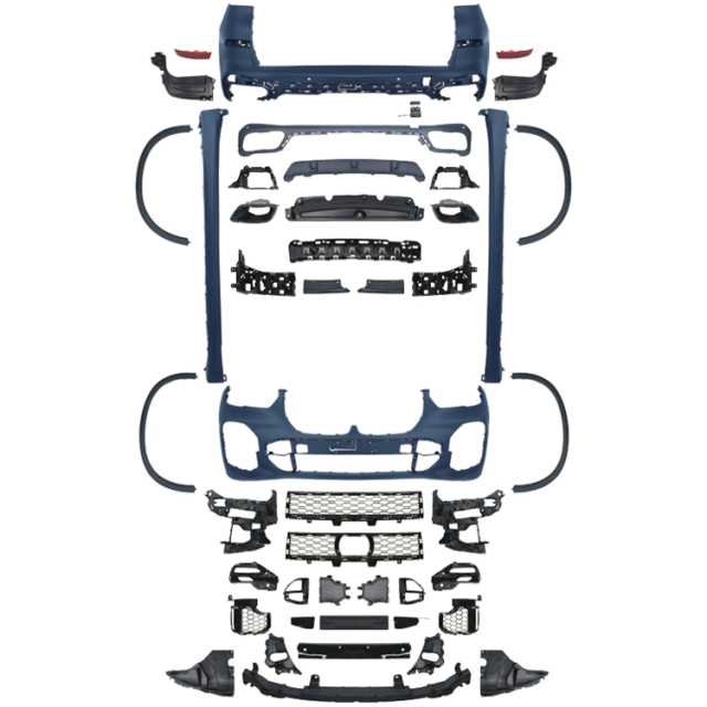 Car Auto Spare Parts  Front Bumper Assy Grille Spoiler Bodykit for BMW X5 Series G05  Modified to M-Tech 2019-2022,www.hongyangcorp.com,Car Auto Spare Parts  Front Bumper Assy Grille Spoiler Bodykit for BMW X5 Series G05  Modified to M-Tech 2019-2022