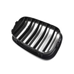 Car Body Kits Matte Black Dual Slat Inserts Front Bumper Mesh Grille Car Front Grille for BMW Series 5 E39 2002-2004,www.hongyangcorp.com,Car Body Kits Matte Black Dual Slat Inserts Front Bumper Mesh Grille Car Front Grille for BMW Series 5 E39 2002-2004