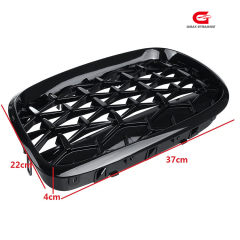 Car Body Kits Diamond Black Front Bumper Mesh Radiator Grille Car Front Grille Fit for BMW Series X5 E70 2008-2014,www.hongyangcorp.com,Car Body Kits Diamond Black Front Bumper Mesh Radiator Grille Car Front Grille Fit for BMW Series X5 E70 2008-2014
