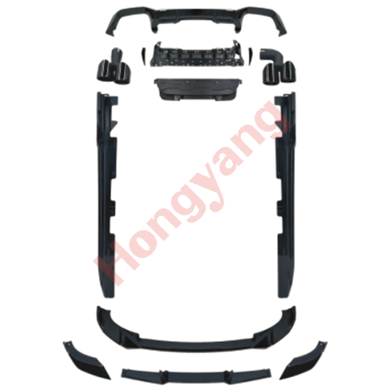 Car Auto Spare Parts Grille Front Lip Spoiler Bodykit for BMW X4 Series G02 Modified to X4  Black Samurai 2022+,www.hongyangcorp.com,Car Auto Spare Parts Grille Front Lip Spoiler Bodykit for BMW X4 Series G02 Modified to X4  Black Samurai 2022+